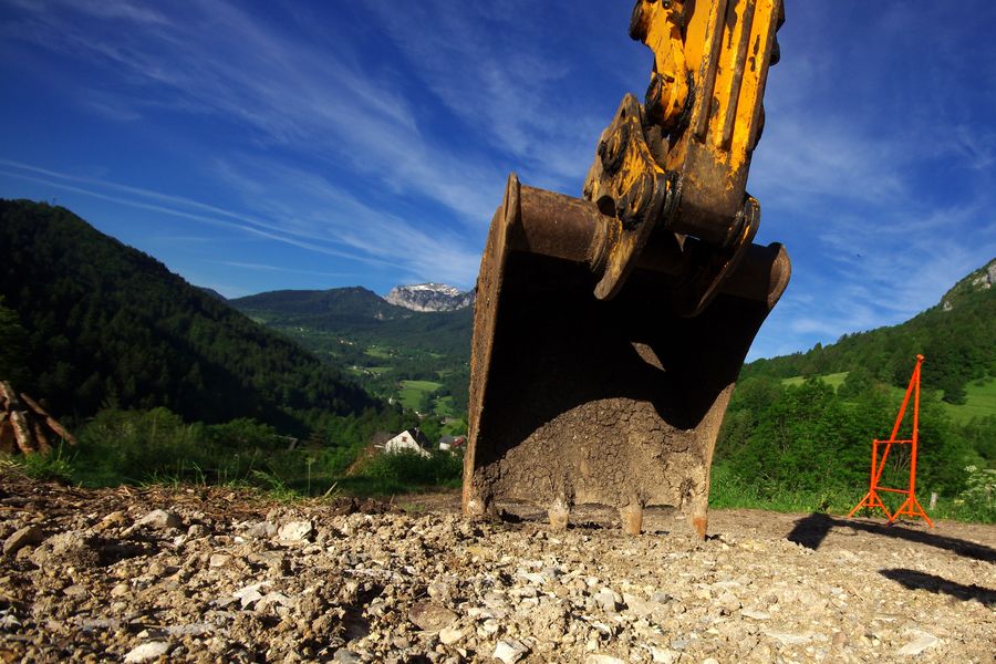Travaux de terrassement